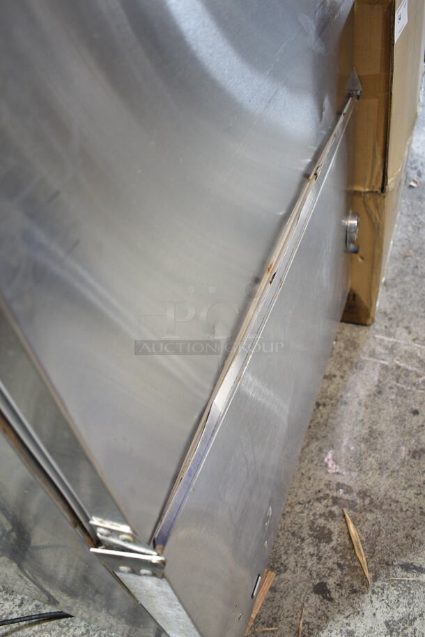 Stainless Steel Commercial Milk Cooler on Commercial Casters. 115 Volts, 1 Phase. Tested and Working!  - Image 4 of 7