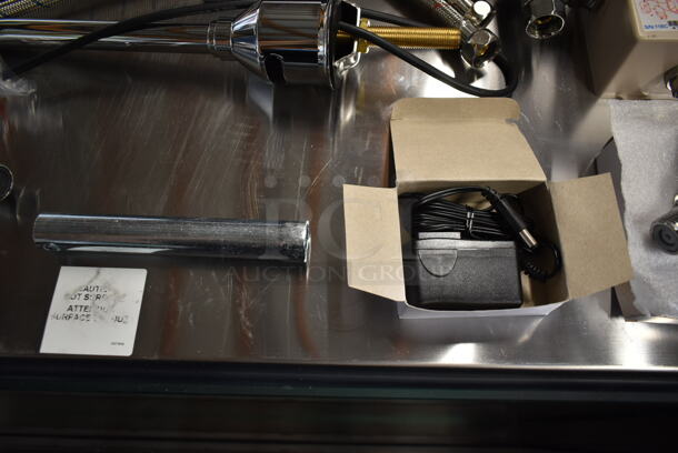 BRAND NEW SCRATCH AND DENT! Waterloo 750EFDMG12 Electronic Hands Free Sensor Faucet. Stock Picture Used as Gallery. - Image 6 of 8