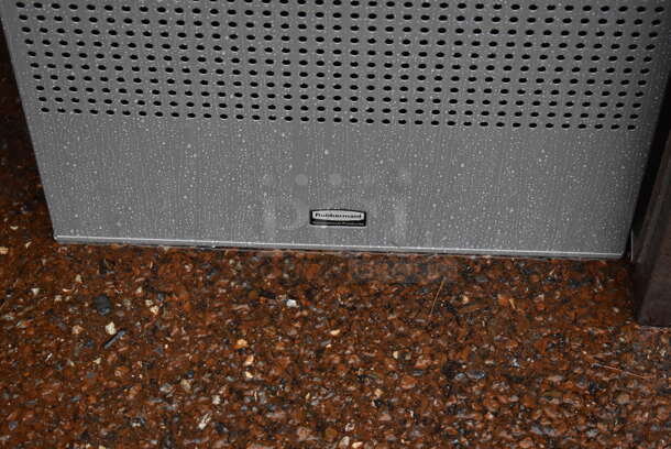 BRAND NEW! Rubbermaid Metal Trash Can Shell. 18.5x18.5x33 - Image 3 of 3
