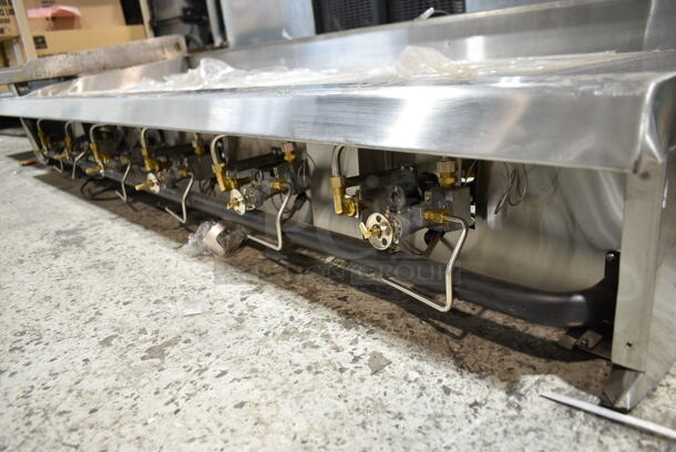 BRAND NEW SCRATCH AND DENT! 2023 Cooking Performance Group CPG 351GTOPG72NL Stainless Steel Commercial Countertop Natural Gas Powered Flat Top Griddle. 180,000 BTU.  - Image 5 of 6