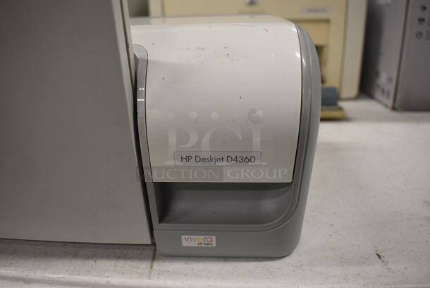 HP Deskjet D4360 Countertop Printer. 17.5x8x6.5 - Image 3 of 4
