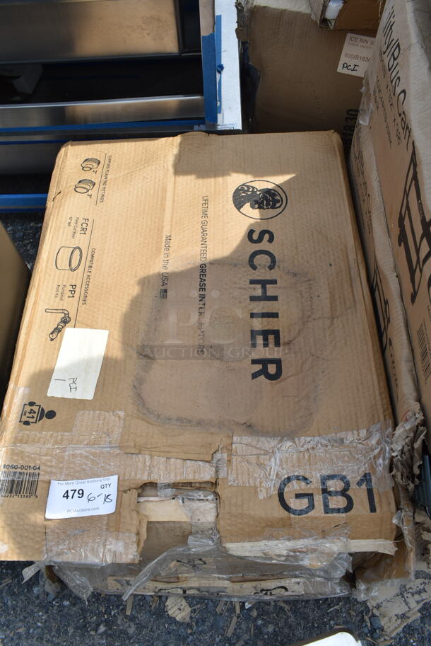 BRAND NEW SCRATCH AND DENT! Schier 4060-001-04 GB1 20/25 gpm Hydromechanical Grease Interceptor Indoor - Image 2 of 2