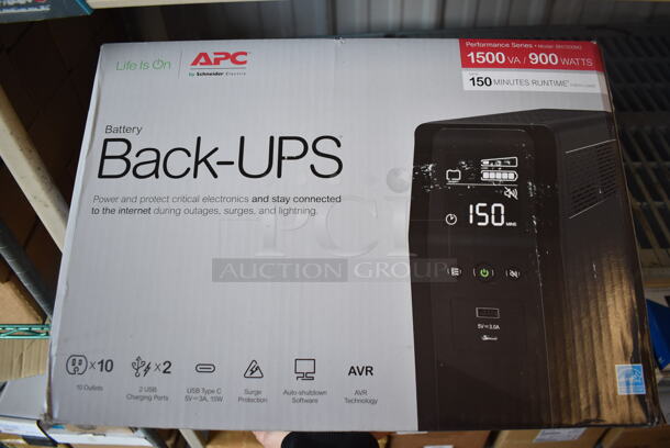 BRAND NEW IN BOX! APC Back UPS Uninterruptible Power Supply