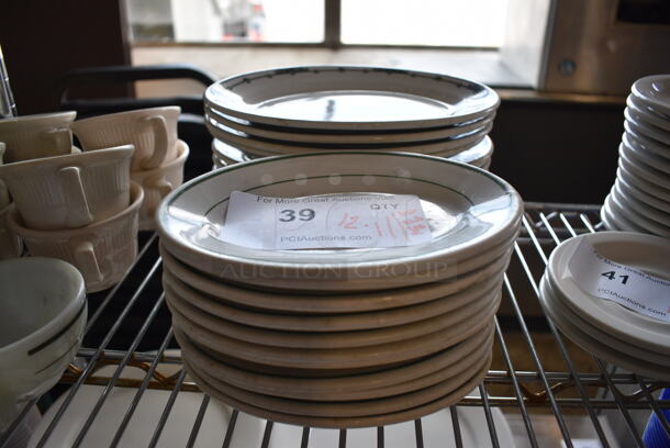 ALL ONE MONEY! Lot of 23 Various White Ceramic Oval Plates. 7x5x1, 8.5x6x1 - Image 1 of 4