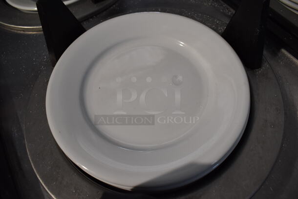 APW Wyott ML2-9-5P Stainless Steel Commercial 2 Well Plate Dispenser w/ 9" Plates on Commercial Casters. 15.5x30.5x45 - Image 5 of 6