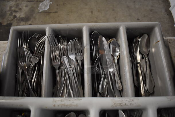 ALL ONE MONEY! Lot of 8 Various Bins of Silverware! - Image 5 of 8