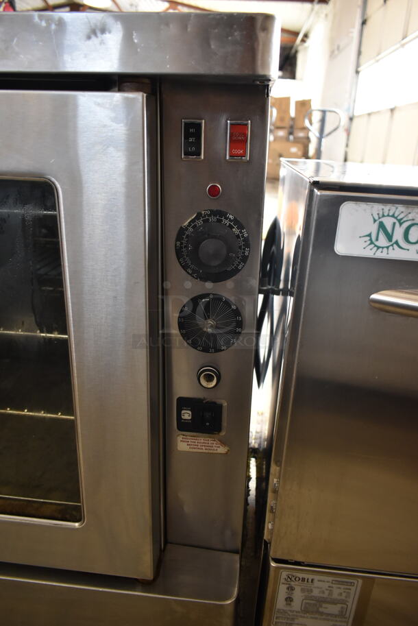 Blodgett SHO-100-E Stainless Steel Commercial Electric Powered Full Size Convection Oven w/ View Through Doors, Metal Oven Racks and Thermostatic Controls. - Image 4 of 8