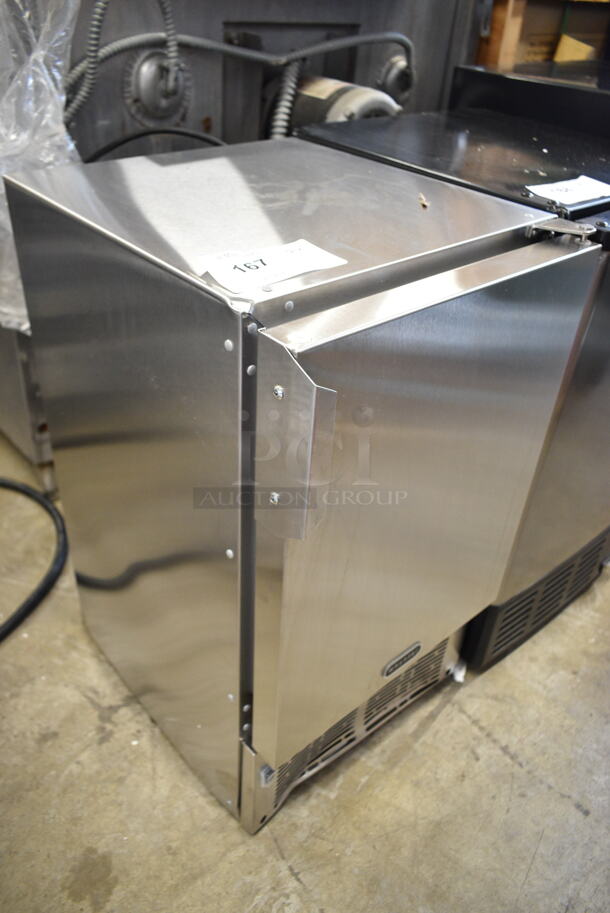 BRAND NEW SCRATCH AND DENT! Whynter MIM-14231SS Stainless Steel 14” Undercounter Automatic Marine Ice Maker 23lb Daily Output. 115 Volts, 1 Phase. Tested and Working! - Image 4 of 8