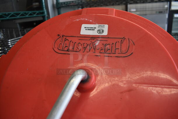 Chef Master Red Poly Lettuce Spinner Salad Spinner. 19x16x21 - Image 3 of 4