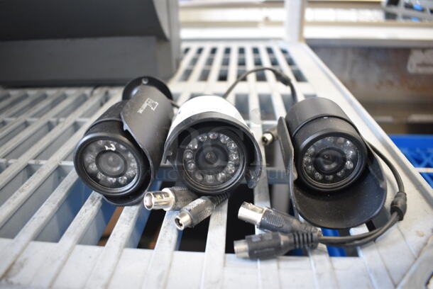 3 Night Owl Security Cameras. 2x3x2. 3 Times Your Bid! - Image 2 of 4