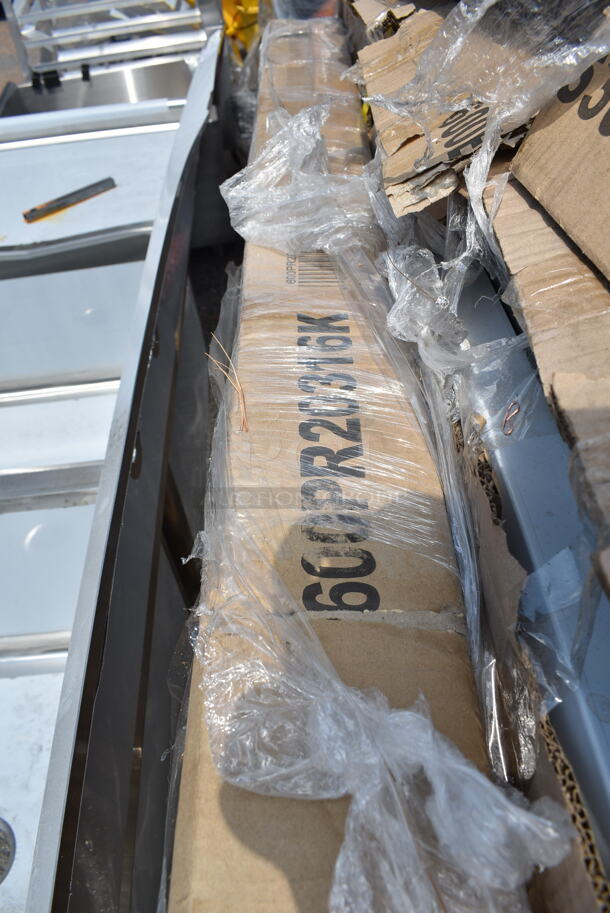 BRAND NEW SCRATCH AND DENT! Regency 600PR20316K 20 Pan End Load Stainless Steel Bun / Sheet Pan Rack - Unassembled. May Be Missing Pieces. - Image 3 of 3