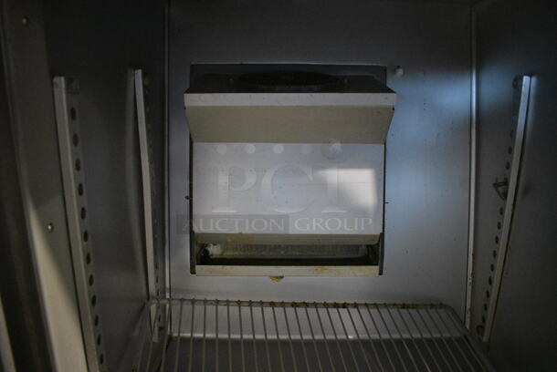 Randell Stainless Steel Commercial Single Door Work Top Cooler on Commercial Casters. 27x30x38.5. Tested and Powers On But Temps at 51 Degrees - Image 5 of 6