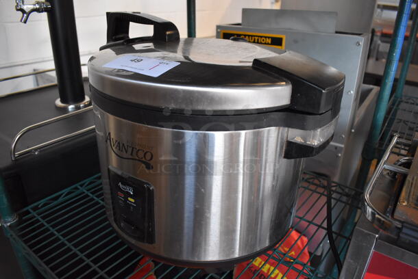 Avantco Stainless Steel Commercial Countertop Rice Cooker. 19x16x16. Tested and Powers On - Image 2 of 6