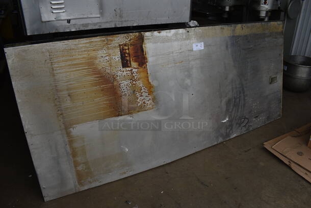 ALL ONE MONEY! Lot of 2 Metal Sheets! 94x40x1