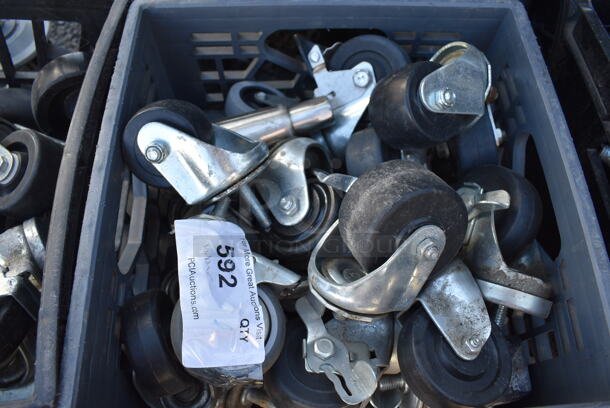 ALL ONE MONEY! Lot of Various Items Including Commercial Casters. 13x13x11 - Image 2 of 4