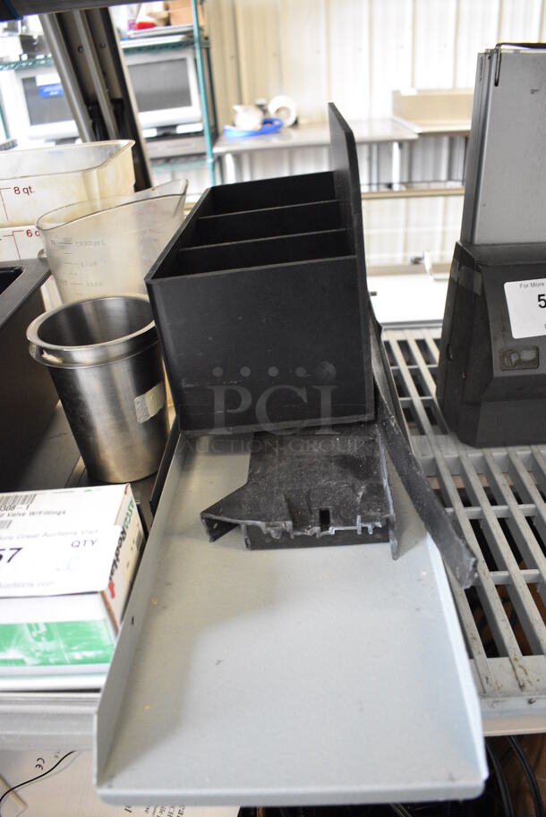 ALL ONE MONEY! Lot of Various Items Including Bin, Pitcher, Cambro 1/3 Size Drop In Bin and Black Multicompartment Bin! - Image 4 of 4