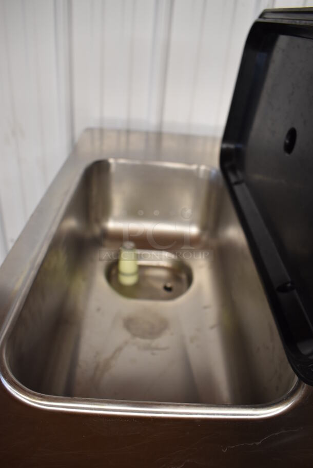 Taylor C713-27 Stainless Steel Commercial Floor Style Water Cooled 2 Flavor w/ Twist Soft Serve Ice Cream Machine on Commercial Casters. 208-230 Volts, 1 Phase. 25x40x60 - Image 7 of 7