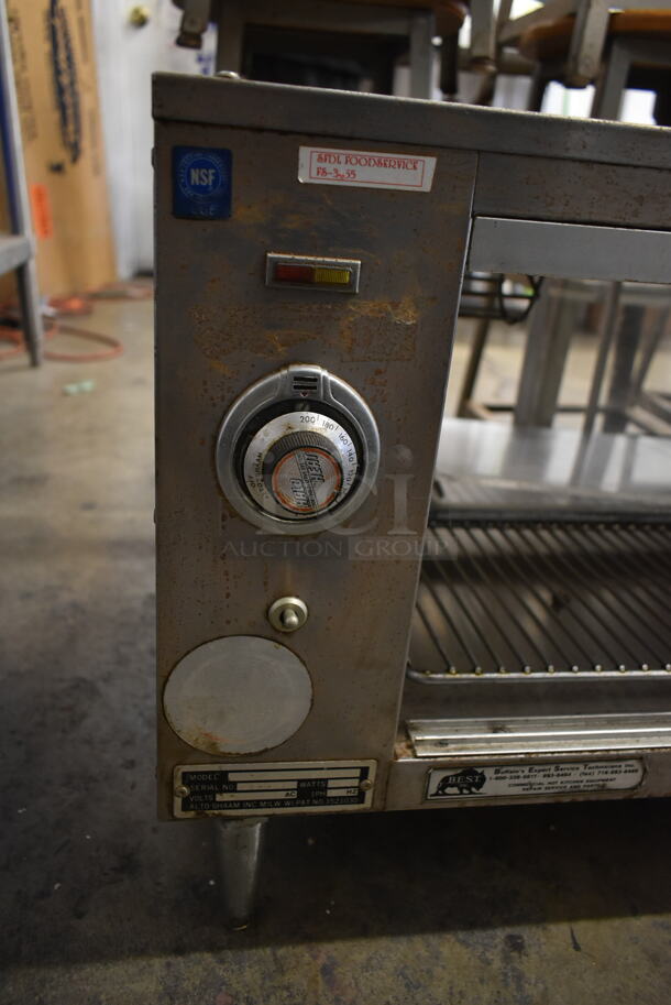 Alto Shaam Stainless Steel Commercial Countertop Electric Powered Cheese Melter. 125 Volts, 1 Phase.  - Image 3 of 5