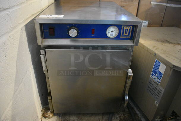 Royalton Stainless Steel Commercial Warming Cabinet. 120 Volts, 1 Phase. 18x25x24. Cannot Test - Unit Was Previously Hardwired