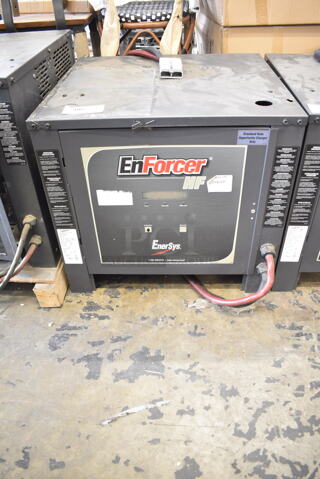 Enersys EH3-18-1600 Enforcer Ferro Metal Battery Charger. 480 Volts, 3 Phase. 