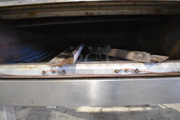 2 Sveba Dahlen DC-12-DD Stainless Steel Commercial Electric Powered Single Deck Pizza Oven on Metal Legs. 208-230 Volts, 3 Phase. 55x50x71. 2 Times Your Bid!  - Image 10 of 11