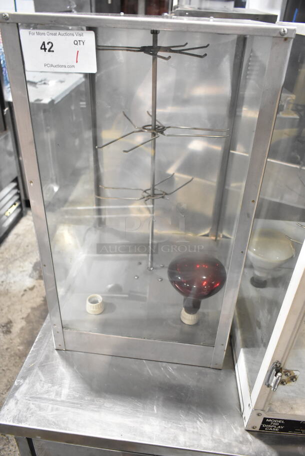 Metal Countertop Pretzel Display Merchandiser. Tested and Working!