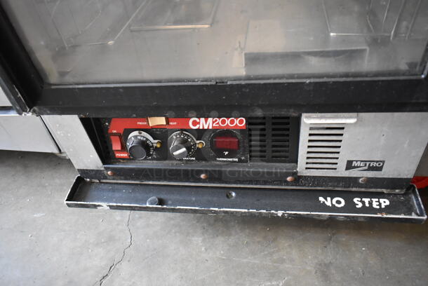 Metro CM2000 Metal Commercial Heated Holding Cabinet on Commercial Casters. Tested and Powers On But Does Not Get Warm - Image 3 of 6
