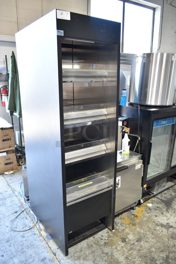 BRAND NEW SCRATCH AND DENT! RPI Industries FXZNA60S4N-OLY-II Metal Commercial Warming Display Rack on Commercial Casters. 115/208-230 Volts, 1 Phase. - Image 2 of 7