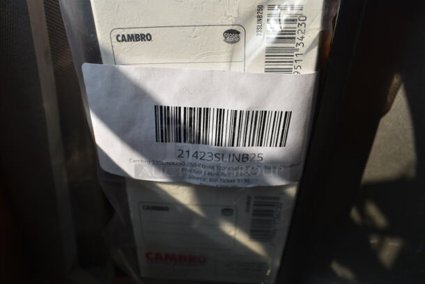 2 BRAND NEW SCRATCH AND DENT! Items; HP110830 Cleveland 110830 Gasket;Door;Steamchef 6, 21423SLINB25 Cambro 23SLINB250 250 Count StoreSafe 3" x 2" Blank Dissolvable Product Label Roll - 24/Case. 2 Times Your Bid! - Image 4 of 5