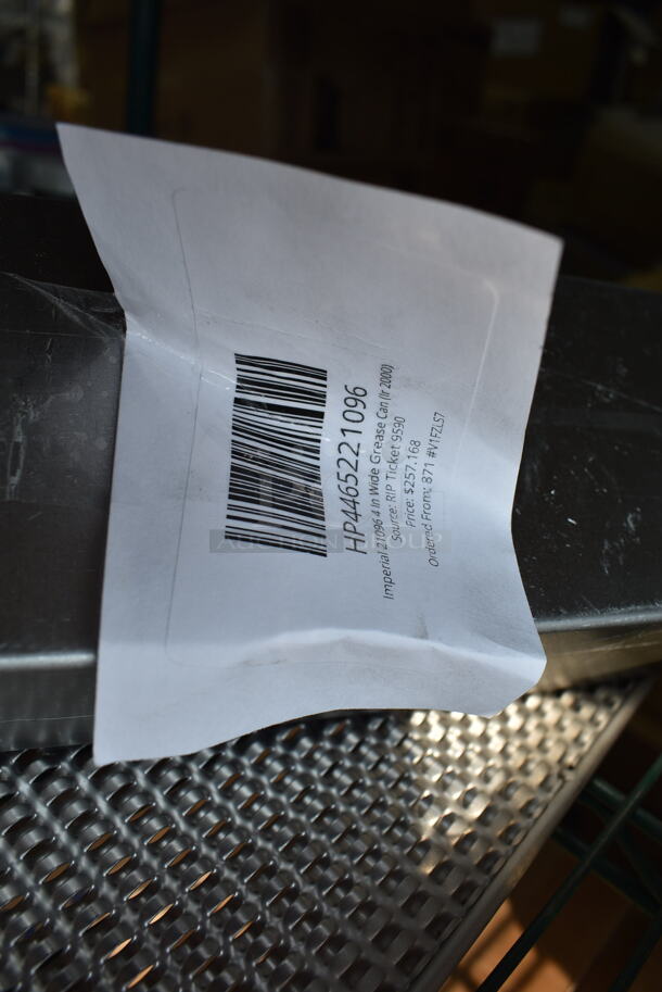 2 BRAND NEW SCRATCH AND DENT! Items; HP110830 Cleveland 110830 Gasket;Door;Steamchef 6, 21423SLINB25 Cambro 23SLINB250 250 Count StoreSafe 3" x 2" Blank Dissolvable Product Label Roll - 24/Case. 2 Times Your Bid! - Image 5 of 5