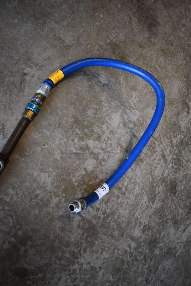 Dormont Gas Hose w/ Pipe. 85"
 - Image 2 of 3