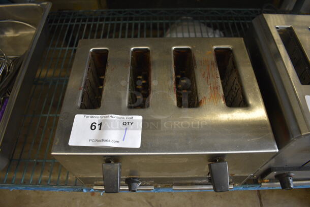 Hobart Model ET-2775 Stainless Steel Commercial Countertop 4 Slot Toaster. 208 Volts, 1 Phase. 12.5x9.5x7.5 - Image 4 of 5