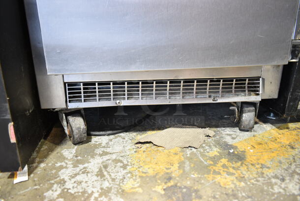 Beverage Air UCR20 Stainless Steel Commercial Single Door Undercounter Cooler on Commercial Casters. 115 Volts, 1 Phase. Tested and Working! - Image 2 of 4