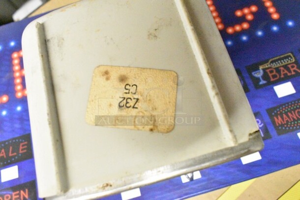 3 Various Items Including Ticket Number Dispenser w/ Number Sign, Scale and LED Light Up Sign. 3 Times Your Bid!  - Image 6 of 10