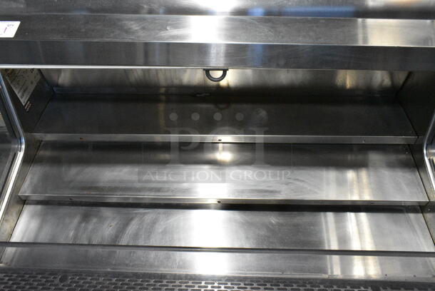 True THAC-48 Stainless Steel Commercial Floor Style Horizontal Open Grab N Go Merchandiser. 115 Volts, 1 Phase. Tested and Powers On But Does Not Get Cold - Image 3 of 5