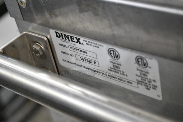 Dinex DXIDPC30180 Stainless Steel Commercial Plate Heater on Commercial Casters. 208 Volts, 1 Phase.  - Image 8 of 8