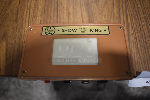 Logan Show King Folding End Table. 18x16x29 - Image 6 of 8