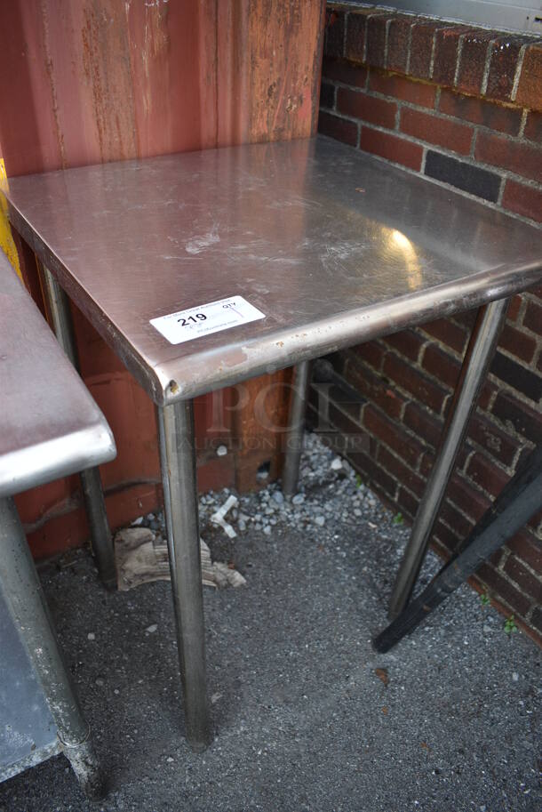 Stainless Steel Table. 24x24x35.5 - Image 2 of 3