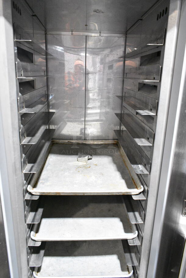 Aladdin Temp-Rite ADL-26 Stainless Steel Commercial Single Door Reach In Cooler. 120 Volts, 1 Phase. Tested and Working! - Image 4 of 6