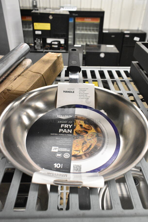 5 BRAND NEW SCRATCH AND DENT! Items Including Vollrath 353603-1 Tribute Fry Pan, Regency 600LEGALV451 Leg Set, Fry Scoop. 5 Times Your Bid!  - Image 4 of 10