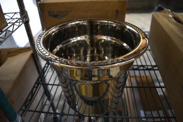 2 BRAND NEW IN BOX! Vollrath Stainless Steel Bins. 10.5x10.5x8. 2 Times Your Bid!