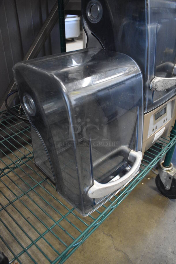 2017 Vita-Mix VM0145 Metal Commercial Countertop Blender w/ Blender, Dome Cover and Extra Dome Cover. 120 Volts, 1 Phase. 9x9x18.5. Tested and Working! - Image 6 of 6