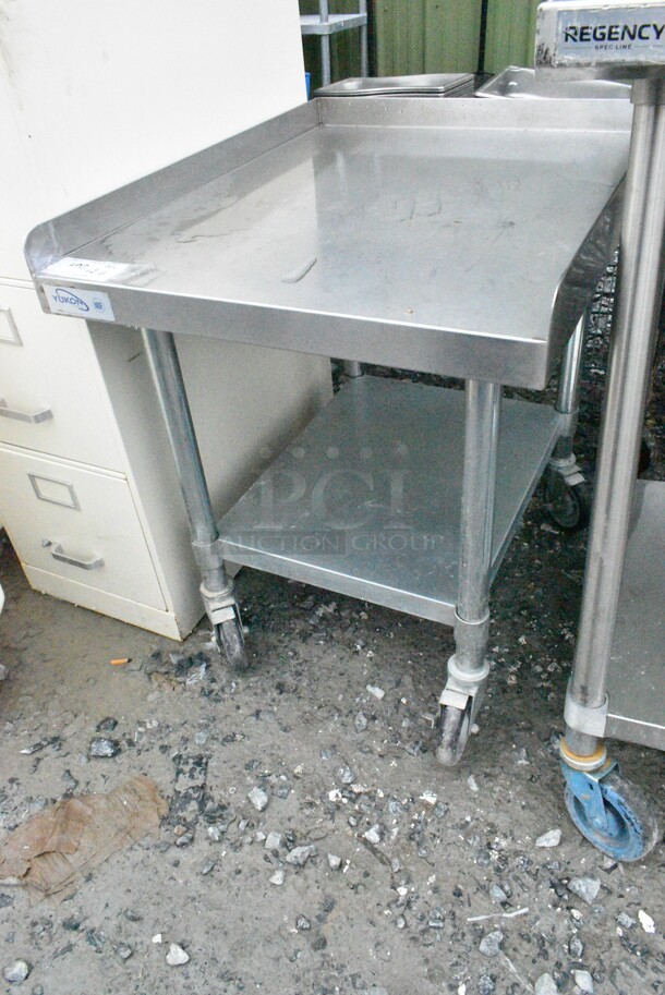 Yukon Stainless Steel Equipment Stand w/ Under Shelf on Commercial Casters.  - Image 2 of 5