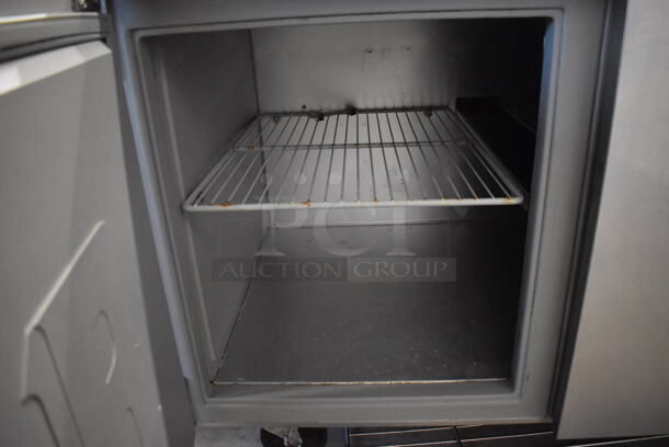 Randell 8383N Stainless Steel Commercial Prep Table on Commercial Casters. 115 Volts, 1 Phase. 83x35x44. Tested and Working! - Image 6 of 9