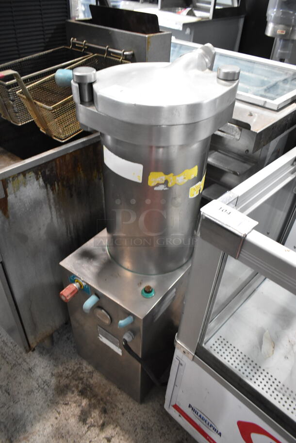 Stainless Steel Commercial Floor Style Hydraulic Sausage Stuffer. 208 Volts, 1 Phase.  - Image 2 of 5