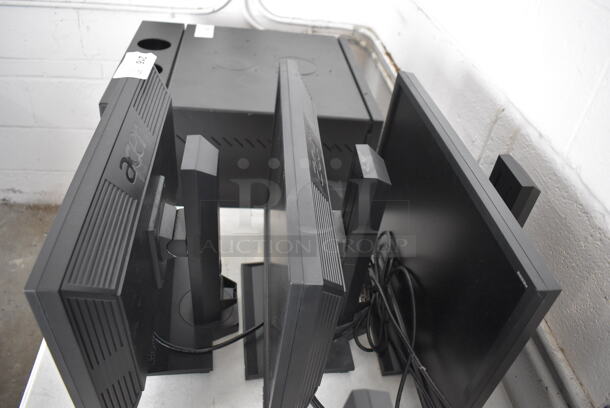 3 Acer B223W B 22" Computer Monitors. 100-240 Volts, 1 Phase. 3 Times Your Bid! - Image 5 of 8
