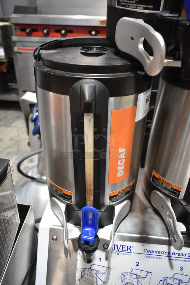 3 Bunn SH SERVER Stainless Steel Commercial Coffee Satellite Dispensers. 3 Times Your Bid! - Image 4 of 7