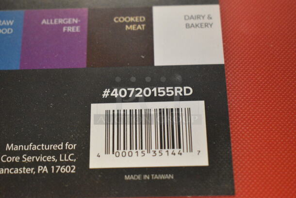 2 BRAND NEW SCRATCH AND DENT! Items Including 40720155BL BOARD CUT 20X15X.5 BLUE POLY, CHOICE, 40720155RD Choice 20" x 15" x 1/2" Red Polyethylene Cutting Board. 2 Times Your Bid!  - Image 5 of 5