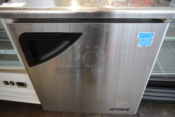 Turbo Air TUR-28SD ENERGY STAR Stainless Steel Commercial Single Door Undercounter Cooler on Commercial Casters. 115 Volts, 1 Phase. Tested and Working! - Image 3 of 7