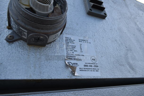 16'x8'x9' Bally Walk In Cooler Box w/ RDI PC2999MOP-3E 208-230 Volt, 3 Phase Compressor and 2 Evaporator Fans. Picture of the Unit Before Removal Is Included In the Listing. Information Provided By The Consignor But Not Verified By PCI Auctions. - Image 4 of 8